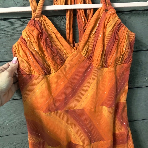 BGBG To the Max Tie Crossback Sun Dress Sz 8 - Picture 2 of 7